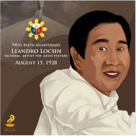 lv locsin|leandro v locsin famous work.